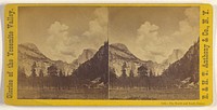 The North and South Domes. [Yosemite] by Edward and Henry T Anthony and Co