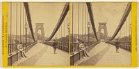 Suspension Bridge, View On. [Clifton, England] by Francis Bedford