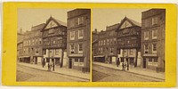 Chester, Old Houses, Lower Bridge Street (Dated 1603). by Francis Bedford