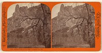 Sentinal Rock 3,270 ft. high. Yo Semite Val, Cal. by Charles Bierstadt