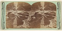 Elfin Gorge and Fairy Pool, Watkins Glen - On the Line of the Erie Railway. by Charles Bierstadt