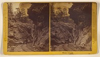Mother Grundy. [Grand Canyon of Clear Creek, Colorado Central Railroad] by W G Chamberlain
