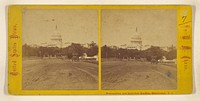 U.S. Capitol, from Md. Avenue, looking East. by William M Chase