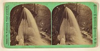 Crystal Vale Falls - from the unfrequented wilds of the White Mountains. by Clough and Kimball