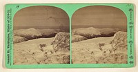 Mt. Adams, from Ridge of Tip Top House. [Mt. Washington, N.H.] by Clough and Kimball