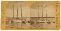 View of Harbor from Water Street. [Castine, Maine] by George E Collins