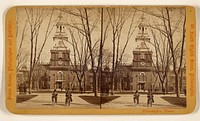 Independence Hall or "State House," Philadelphia. by James Cremer