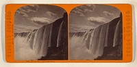 Horse Shoe Fall from below. [Niagara Falls, New York] by George E Curtis