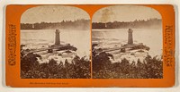 Horseshoe Fall from Goat Island [Niagara Falls] by George E Curtis