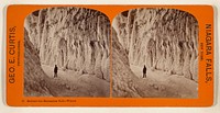 Behind Horseshoe Fall - Winter [Niagara Falls, New York] by George E Curtis