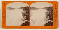 American Falls from Goat Island [Niagara Falls, N.Y.] by George E Curtis