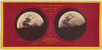 The Moon (left) May 12, 1859; (right) Feb. 22, 1858 by Warren De la Rue and Beck and Beck Smith