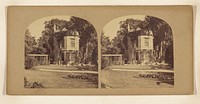 Botanic Garden, Bury St. Edmunds. House of the Superintendent, N.S. Hodson, Esq. A.L.S. by George Downes