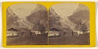 Le Glacier Inferieur de Grindelwald. Suisse. by William England