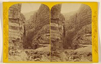Side Gulch. This canon is 140 1/2 miles in length and from 300 to 3,000 feet deep. [Colorado River. Glen Canon] by James H Fennemore