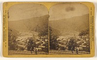 Bird's Eye View of Mauch Chunk. by M A Kleckner
