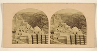 Monastery of St. Saba. Three hours and a half east-south-east of Jerusalem. The view is taken from the south-west. by Francis Frith