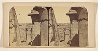 The Temple of Karnac. Thebes. by Francis Frith