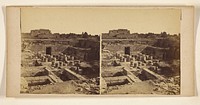 The Temple of Medineh Hobou, Thebes by Francis Frith