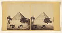 Grands Pyramides de Ghyzeh by Frank Mason Good