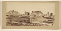 Grece. Vue generale des ruines d'Athenes by Francis Frith