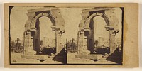 Roman arch on the island of Biggs. by Francis Frith