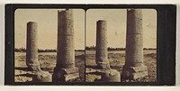 Two columns, Egypt by Francis Frith