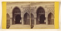 Seville - Centre Door. Facade of Alcazar. by Frank Mason Good