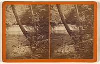 Sawkill, First Fall, from below. [Pike County, Pa.] by Loudolph Hensel