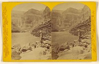 Looking Up the River. [Grand Canon, Colorado River] by John K Hillers