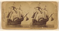 Columbus' Flagship "Santa Maria," Columbus Naval Parade, New York Harbor, U.S.A. by John F Jarvis