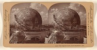 The Gigantic Globe, Paris Exposition, 1900. by B L Singley
