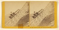 Jacob's Ladder, Mt. Washington Railroad. by Benjamin West Kilburn