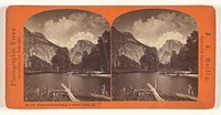 North and South Domes, Yo Semite Valley, Cal. by J J Reilly
