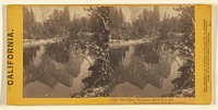 The Three Brothers reflected in the Merced River, Yo-Semite Valley, Mariposa Valley. by Lawrence and Houseworth