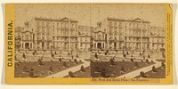 West End Hotel, Plaza; San Francisco. by Lawrence and Houseworth