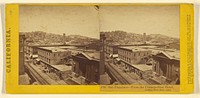 San Francisco - From the Cosmopolitan Hotel, Looking West - Bush street. by Lawrence and Houseworth