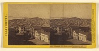 Telegraph Hill from corner Sacramento Street and Powell Streets; San Francisco. by Lawrence and Houseworth