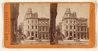 Pacific Insurance Co.'s Building, N.E. corner of California and Leidesdorff streets. by Thomas Houseworth and Company