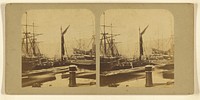 St. Katherine's Docks. [London, England] by London Stereoscopic and Photographic Company
