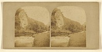 View in Dovedale. by London Stereoscopic and Photographic Company