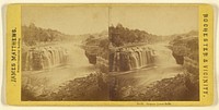 Genesee Lower Falls. by James Matthews