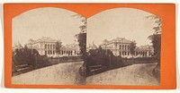 View of public building or palace at Vienna, Austria by Miethke and Wawra