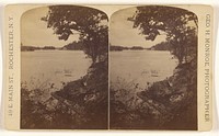 View near Lost Channel, The Thousand Islands, Alexandria Bay, New York by George Hibbard Monroe