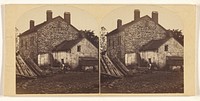 The Residence of Abraham Clarke, one of the Signers of the Declaration of Independence, at Princeton, N.J. by John Moran