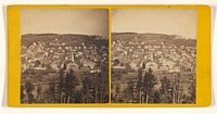 View of Fitchburg, Massachusetts by J C Moulton
