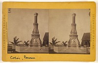 Monument to Aspinwall, Chauncey and Stephens by Eadweard J Muybridge