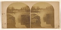 Passaic Falls, Paterson, N.J. Near view, taken from the Bridge. by New York Stereoscopic Company