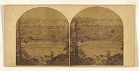 Niagara Falls, N.Y. Across the river, from the American side, Clifton House opposite. by New York Stereoscopic Company