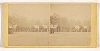 Winter Camp of Detachment 50th N.Y. Vol. Engineers. Group of Officers at Headquaters. Nov., 1864. by Timothy H O Sullivan